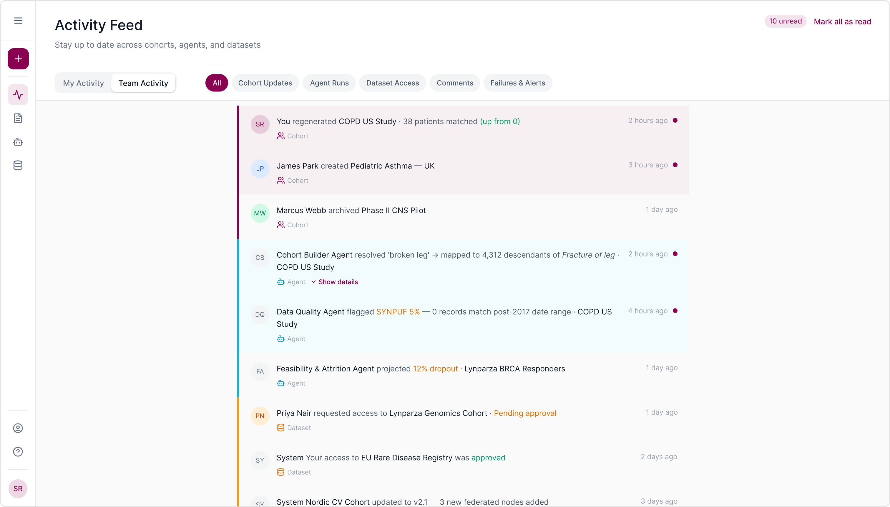 Clinical Trial Design Platform, AstraZeneca — screen 13